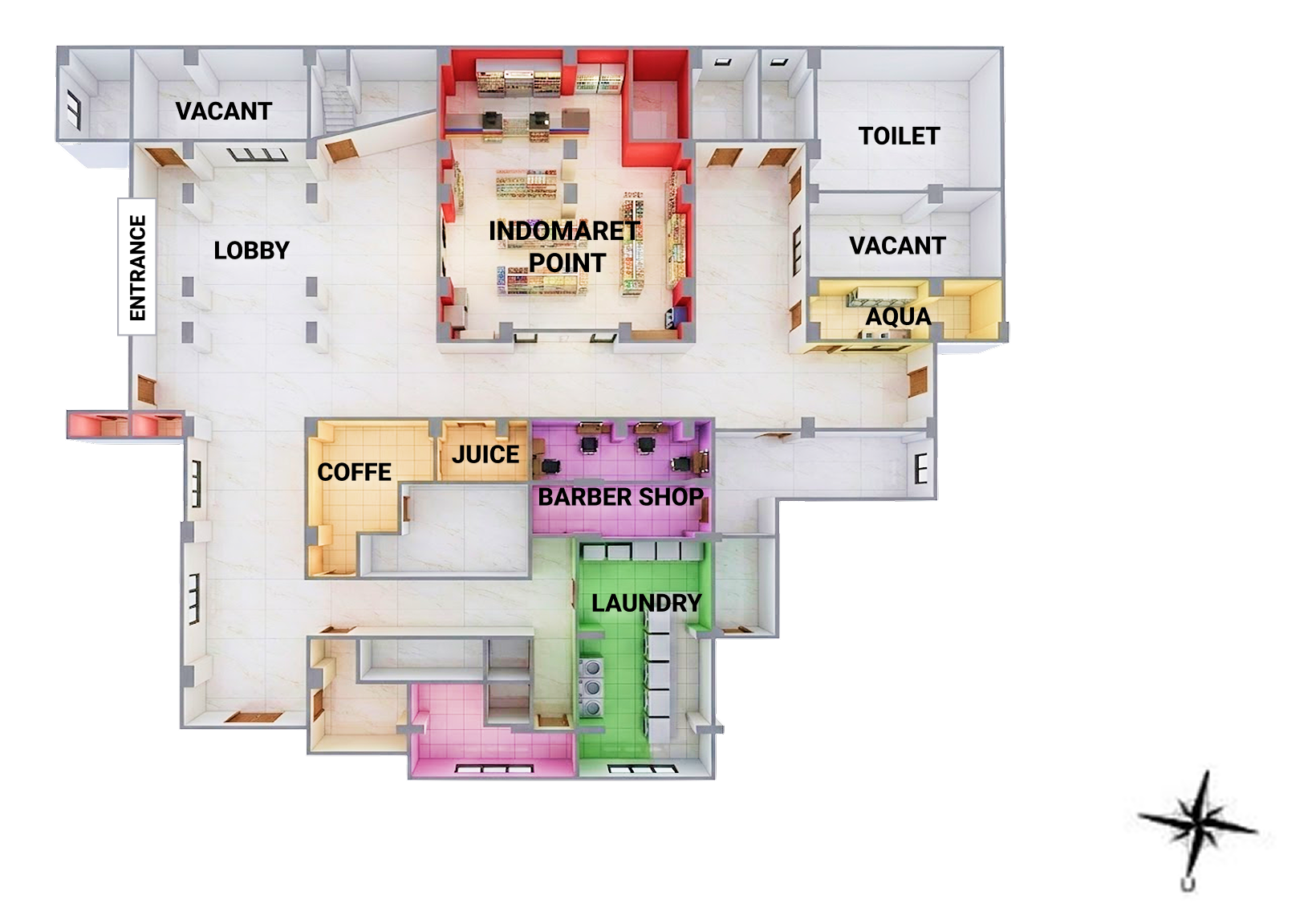 Interactive floorplan